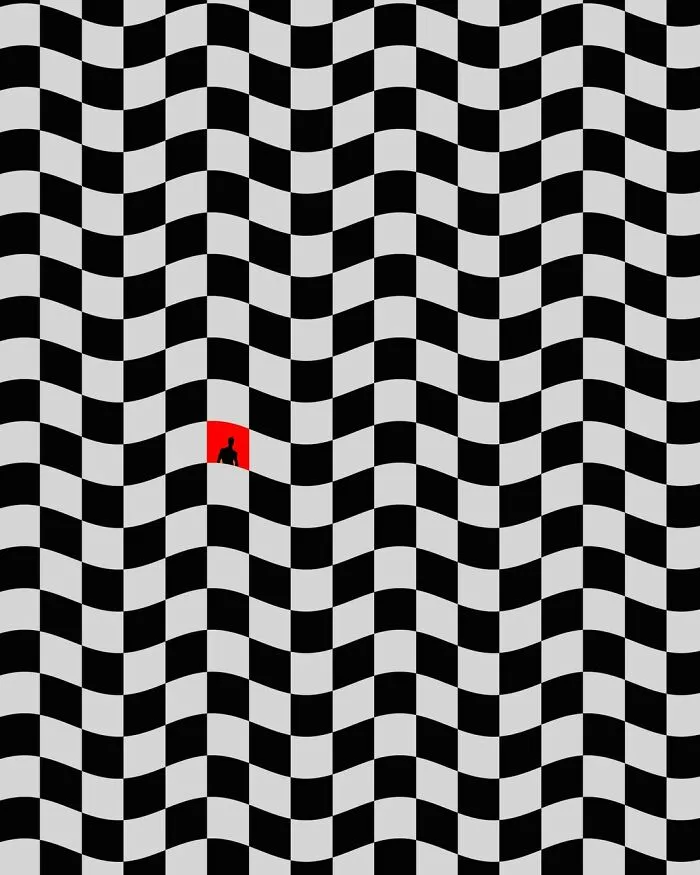 30 Psychedelic Illusions That Will Make You Want To Scroll Up And Down, Created By This Artist