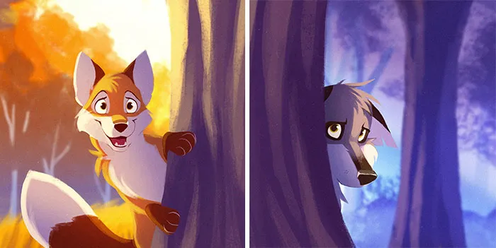 A Peek Into Charming Animal Adventures Through 54 Captivating Illustrations By Skailla
