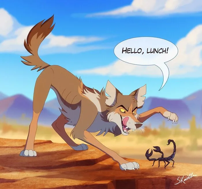 A Peek Into Charming Animal Adventures Through 54 Captivating Illustrations By Skailla