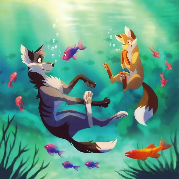 A Peek Into Charming Animal Adventures Through 54 Captivating Illustrations By Skailla