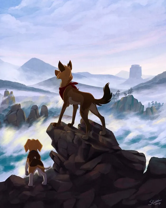 A Peek Into Charming Animal Adventures Through 54 Captivating Illustrations By Skailla