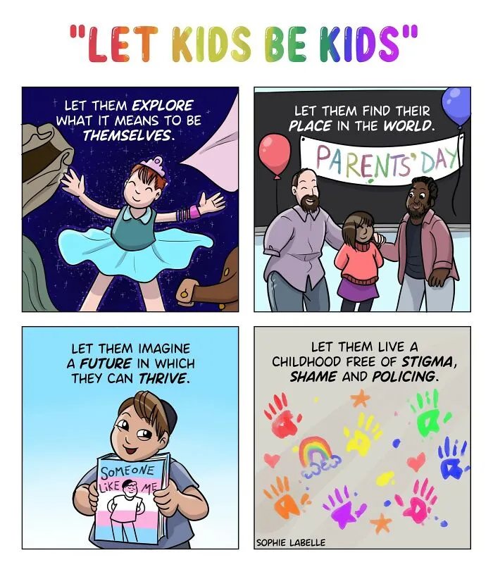 Artist Creates Insightful Comics To Foster Acceptance Of Transgender Experiences (30 Pics)