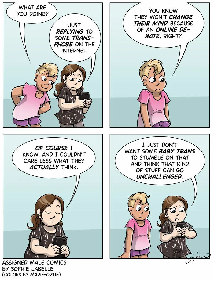 Artist Creates Insightful Comics To Foster Acceptance Of Transgender Experiences (30 Pics)