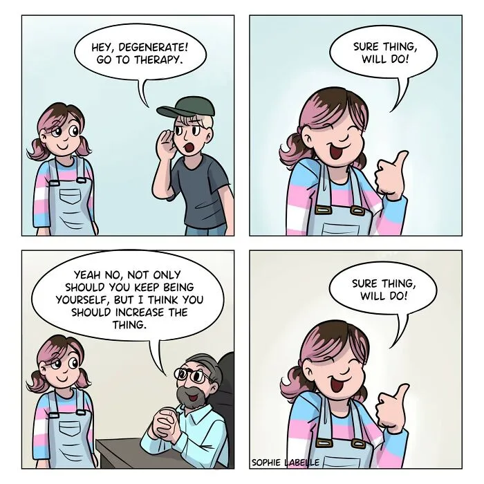 Artist Creates Insightful Comics To Foster Acceptance Of Transgender Experiences (30 Pics)