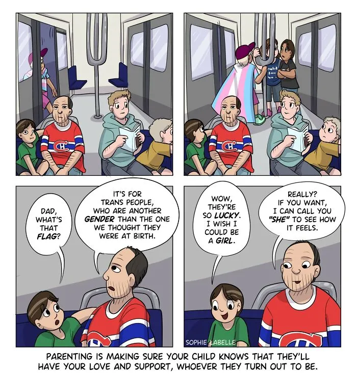 Artist Creates Insightful Comics To Foster Acceptance Of Transgender Experiences (30 Pics)