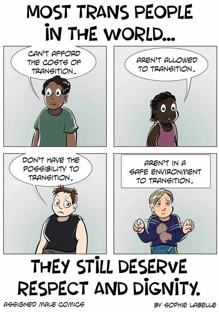 Artist Creates Insightful Comics To Foster Acceptance Of Transgender Experiences (30 Pics)