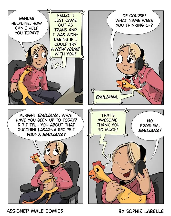 Artist Creates Insightful Comics To Foster Acceptance Of Transgender Experiences (30 Pics)