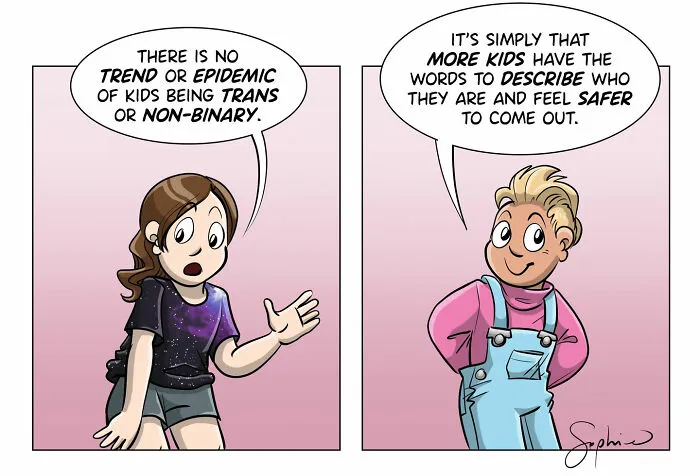 Artist Creates Insightful Comics To Foster Acceptance Of Transgender Experiences (30 Pics)