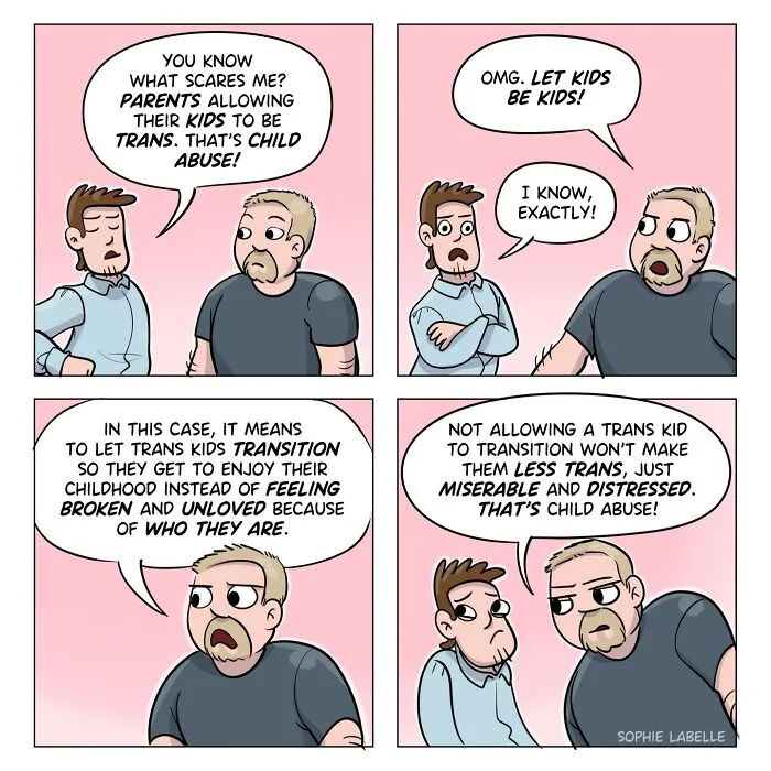 Artist Creates Insightful Comics To Foster Acceptance Of Transgender Experiences (30 Pics)