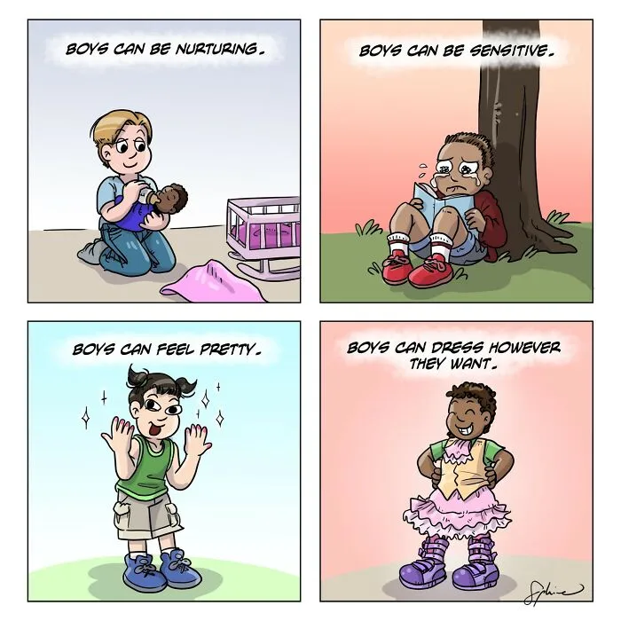 Artist Creates Insightful Comics To Foster Acceptance Of Transgender Experiences (30 Pics)