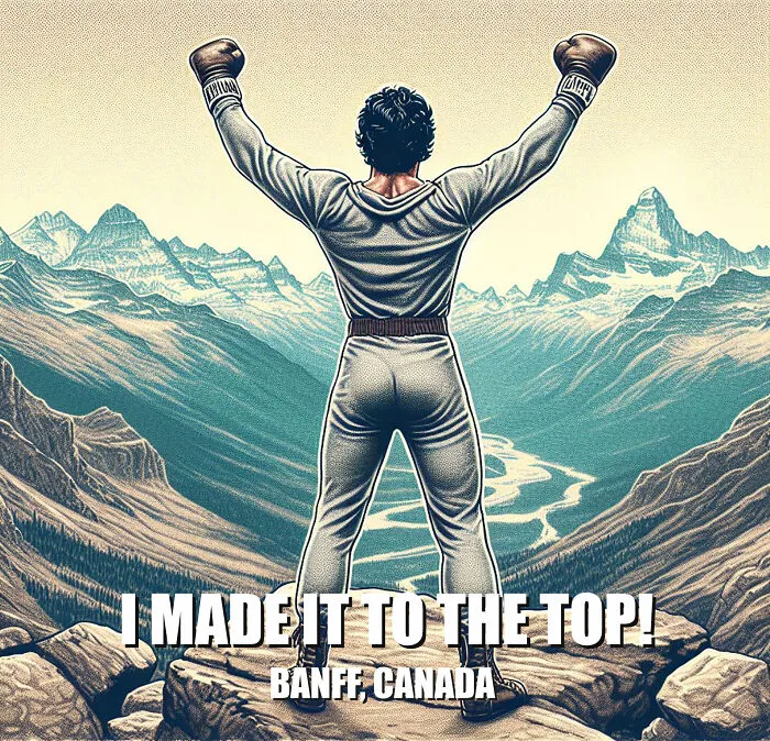 I Made It To The Top!