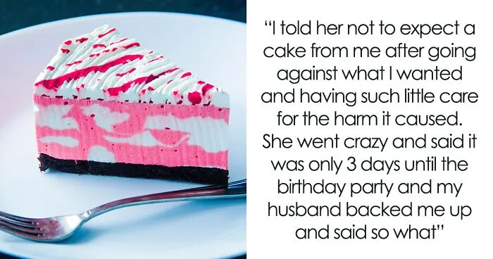 In-Laws Betray Woman’s Trust By Sharing Her Secret, She Refuses To Bake A Cake For Niece In Return