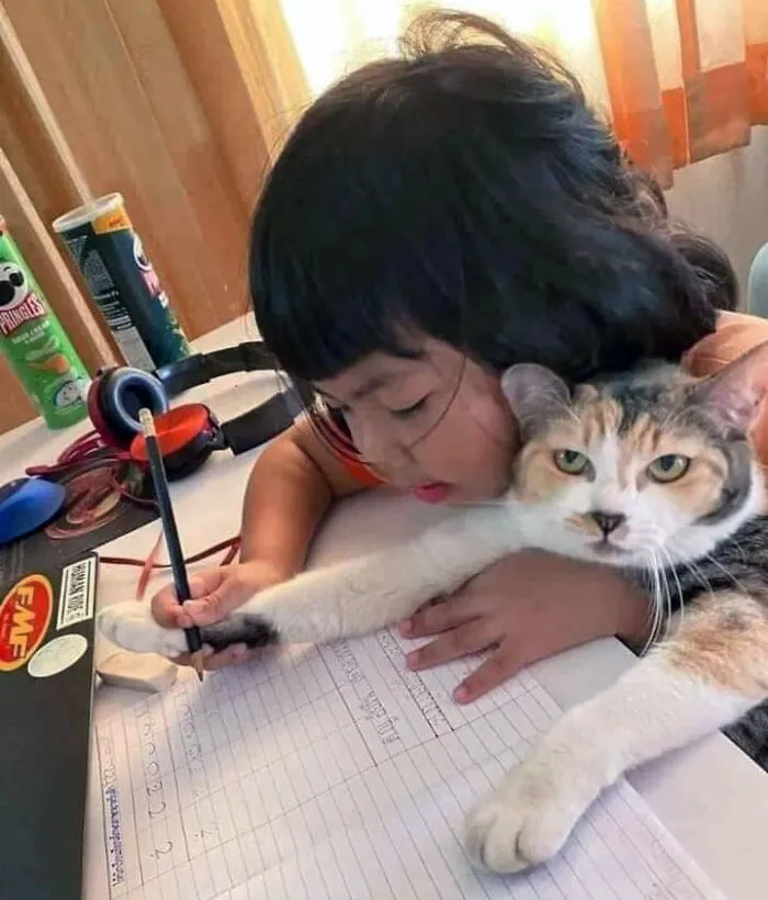 No, no quiere aprender a escribir