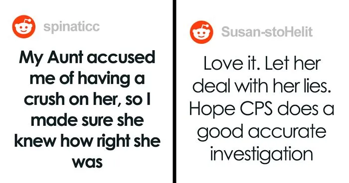 Aunt Convinces Everyone Her Niece Is Crushing On Her, Regrets It When She Retaliates