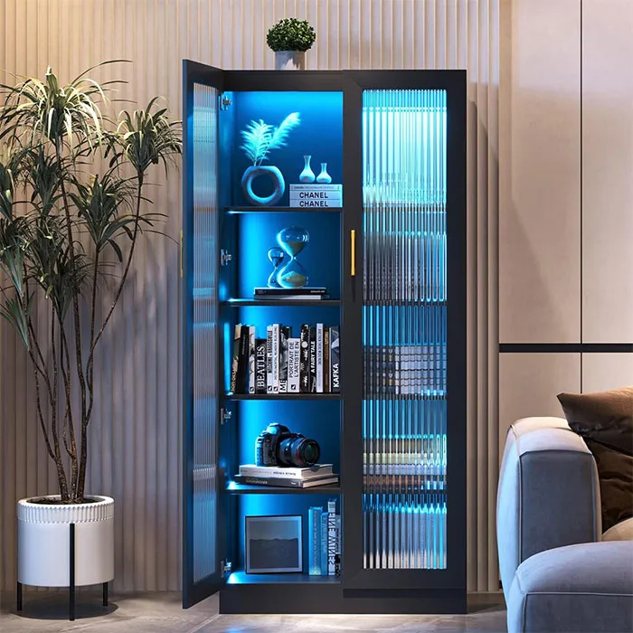 LVSOMT Cabinet with LED Lights