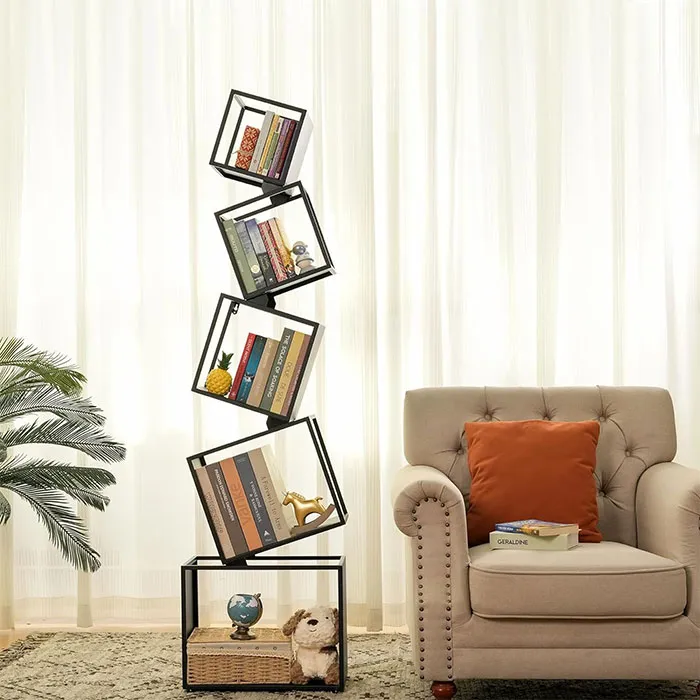 Asuli Bookshelf With Invisible Doors
