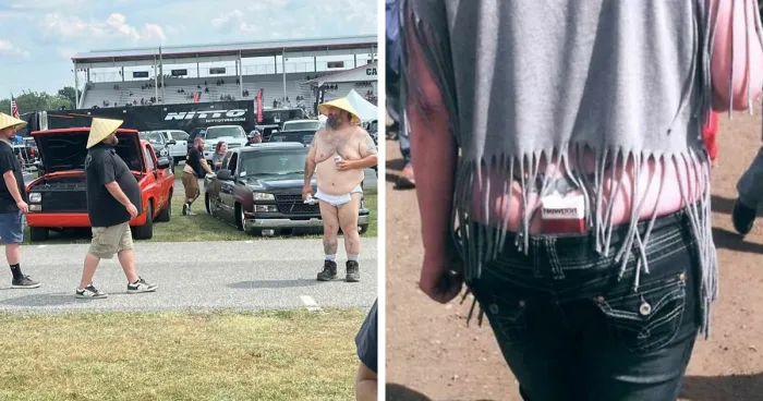 30 Of The Most Hilariously Chaotic Things To Have Been Spotted At Car Shows