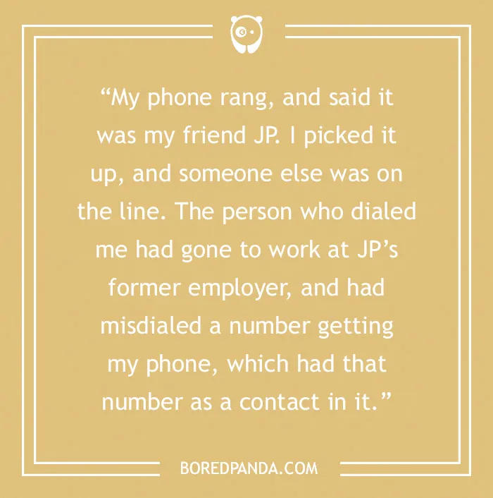 58 Stories Of Crazy Coincidences That Made People Question Reality