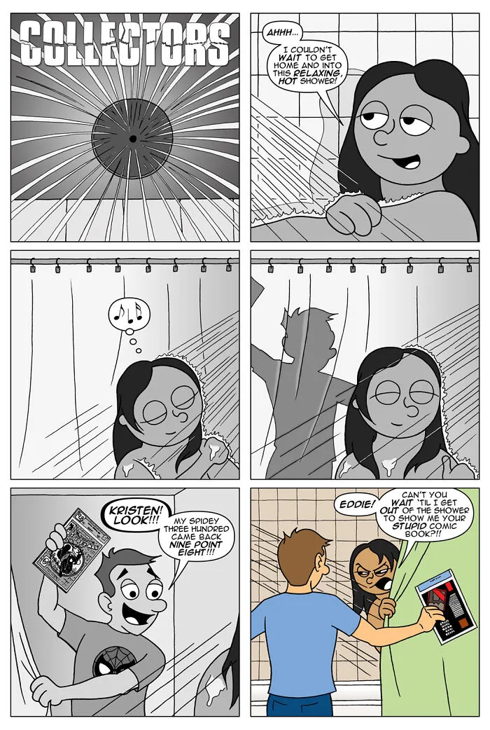 My 28 Comics Featuring Funny Situations From The Life Of A Comic Book Collector