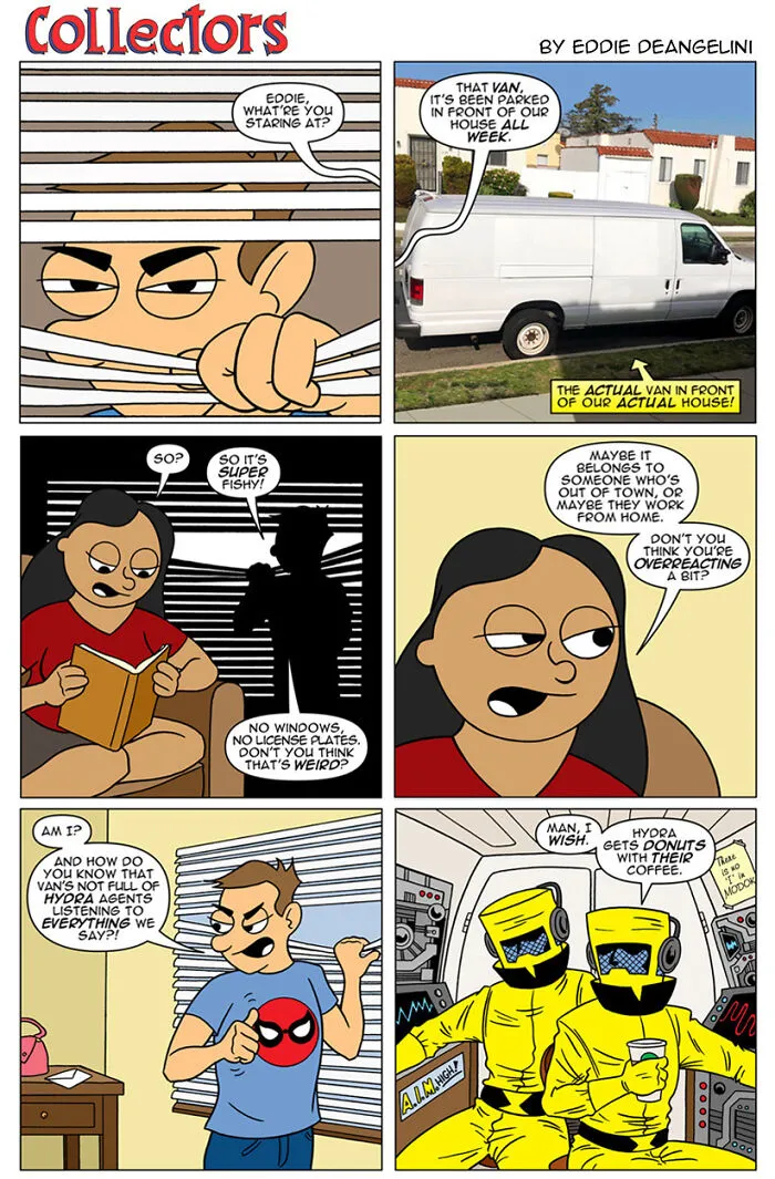 My 28 Comics Featuring Funny Situations From The Life Of A Comic Book Collector