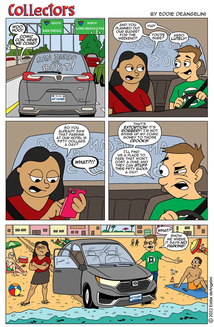 My 28 Comics Featuring Funny Situations From The Life Of A Comic Book Collector