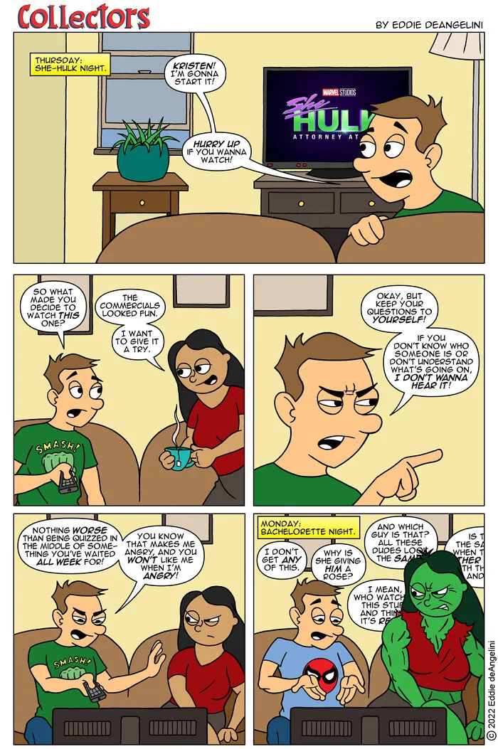 My 28 Comics Featuring Funny Situations From The Life Of A Comic Book Collector