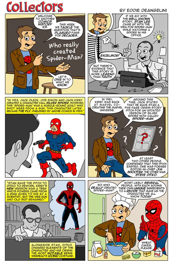 My 28 Comics Featuring Funny Situations From The Life Of A Comic Book Collector