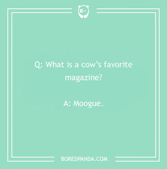 123 Udderly A-moo-sing Cow Jokes