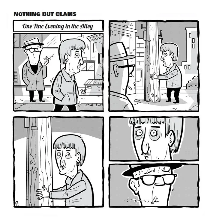 I Created 20 Comics Featuring Themes Of Doom, Failure, Cynicism, Crime, And Punishment