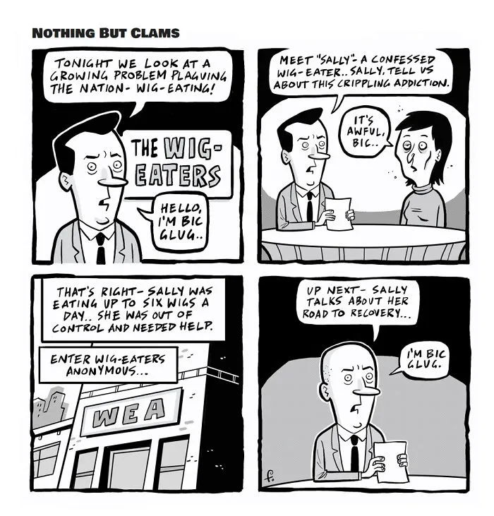 I Created 20 Comics Featuring Themes Of Doom, Failure, Cynicism, Crime, And Punishment