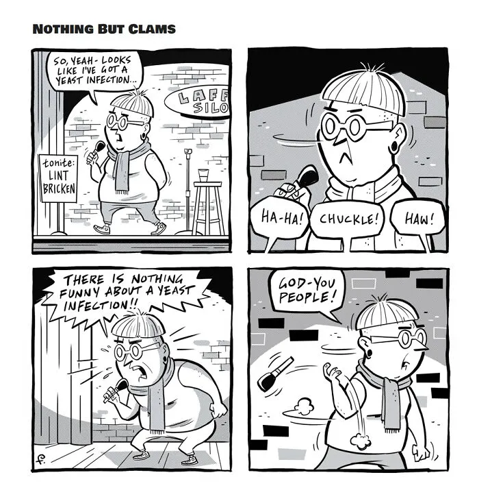 I Created 20 Comics Featuring Themes Of Doom, Failure, Cynicism, Crime, And Punishment