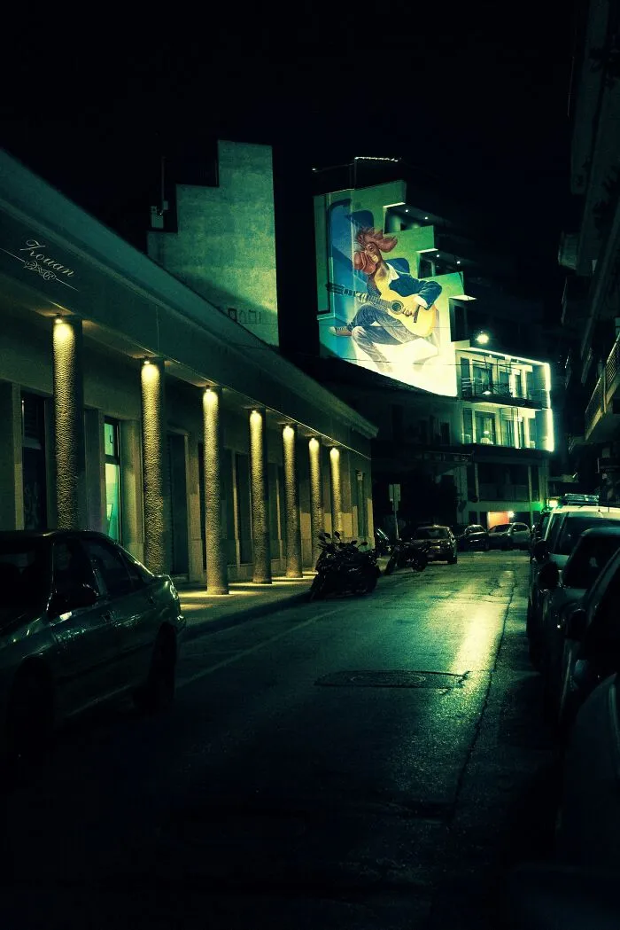 Cyberpunk Athens 2124: Night Street Photography By Zouan Kourtis (12 Pics)