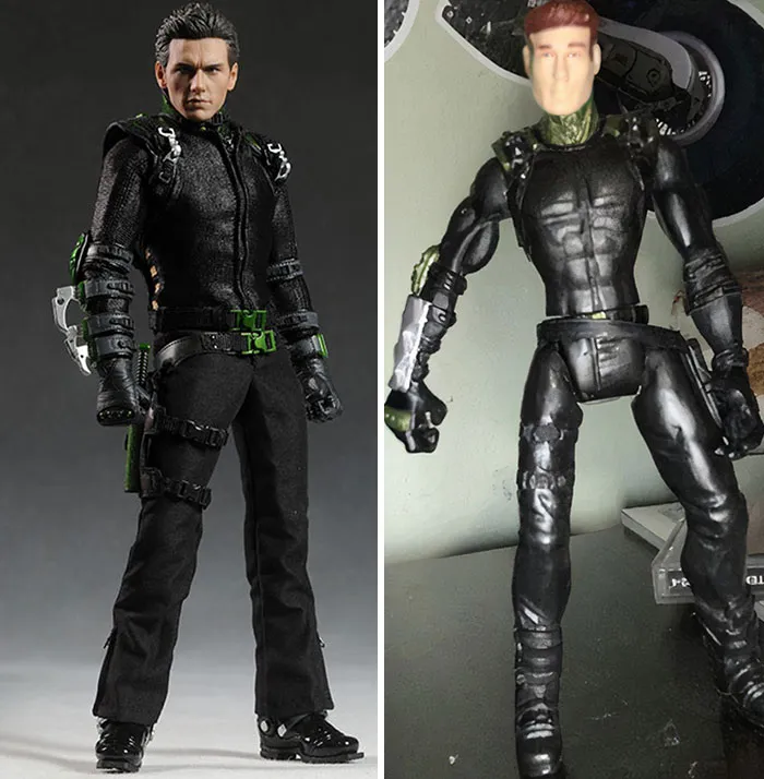 Compré una figura de acción de Harry Osborn por 150$ y esto es lo que recibí