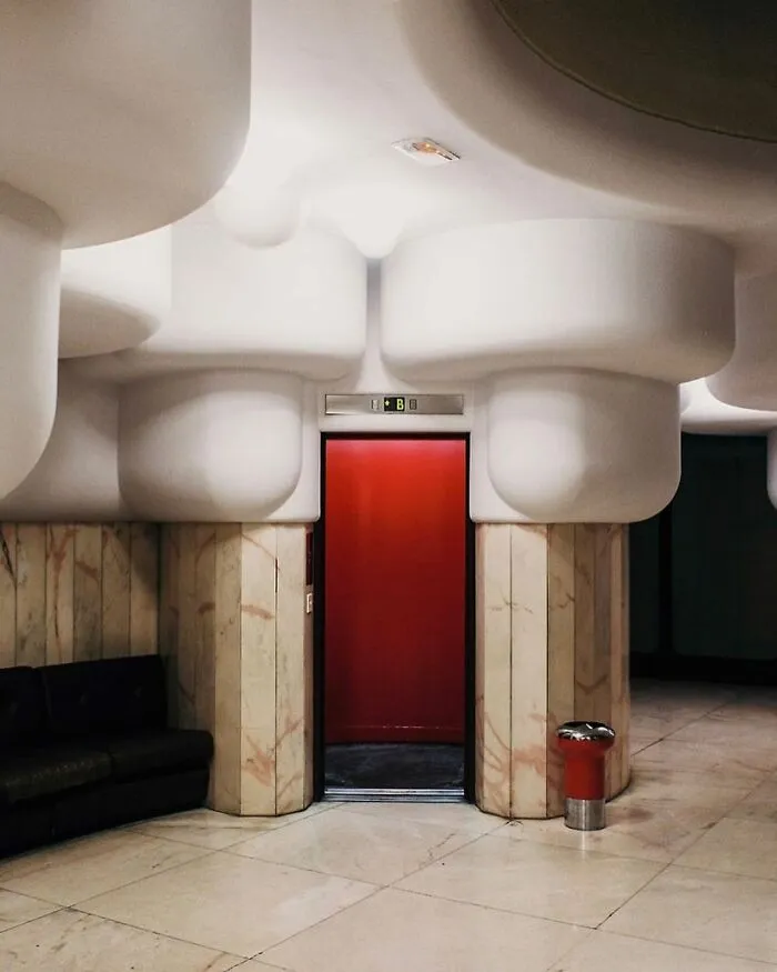 The Torres Blancas Building  Designed By Francisco Javier Sáenz De Oiza, Completed In 1969
