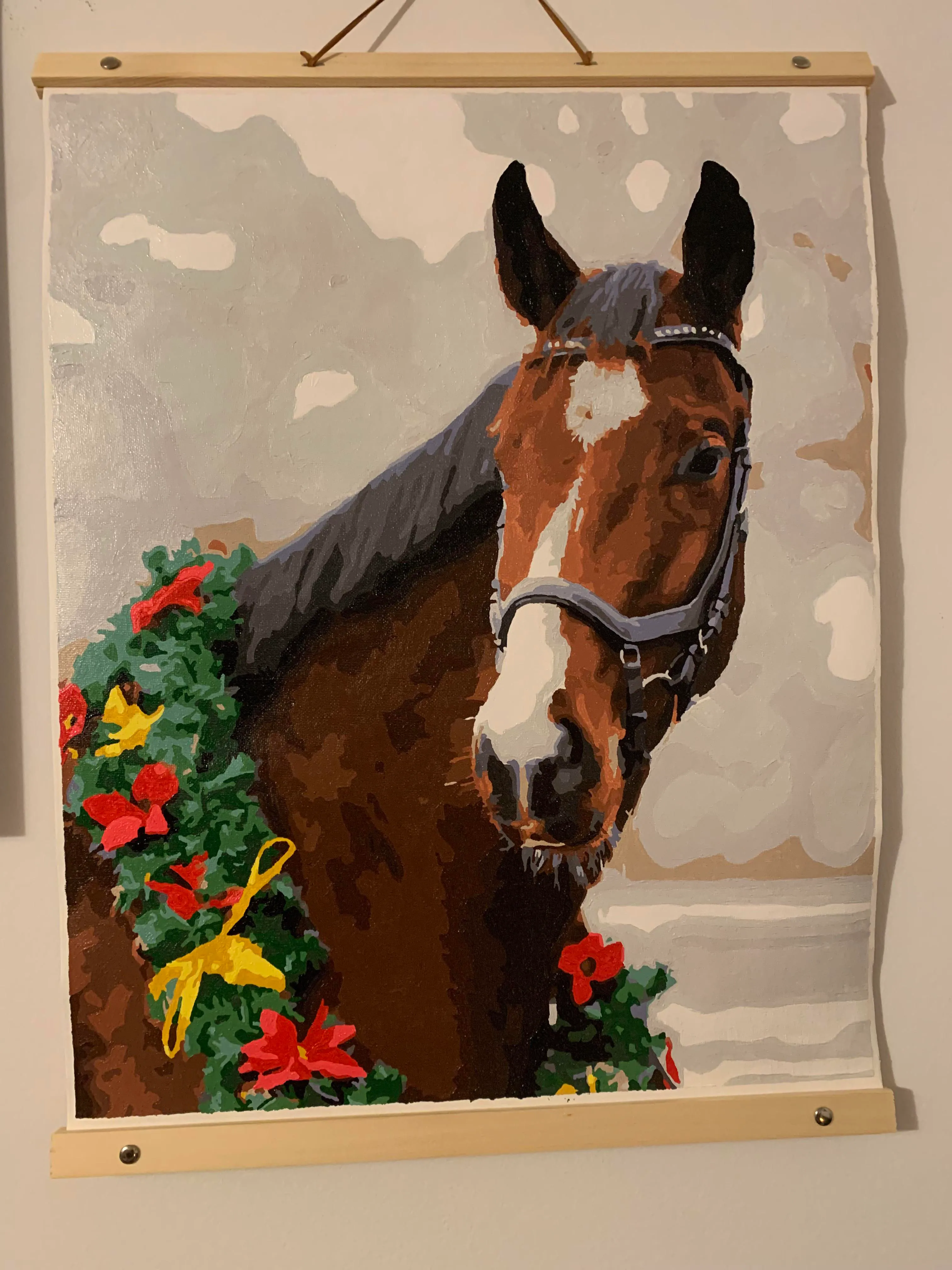 I Made This Arabian Horse Painting