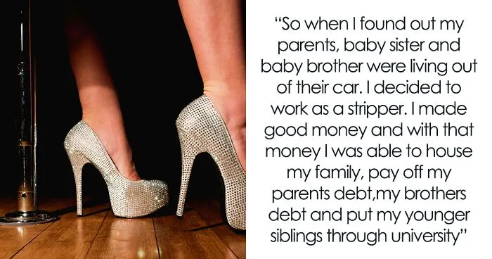 Brother And His Wife Bring Up Woman’s Former Stripper Life, She Evicts Them