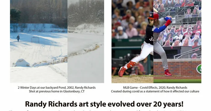My Art Deals With Time And Space. See How Its Changed Over The Last 26 Years.