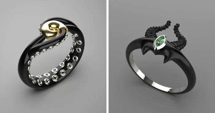 I Created Disney Villain-Inspired Conceptual Jewelry Pieces