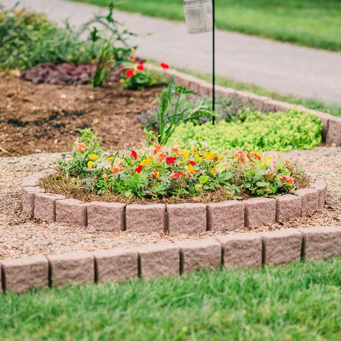 Brick Flower Bed Edging