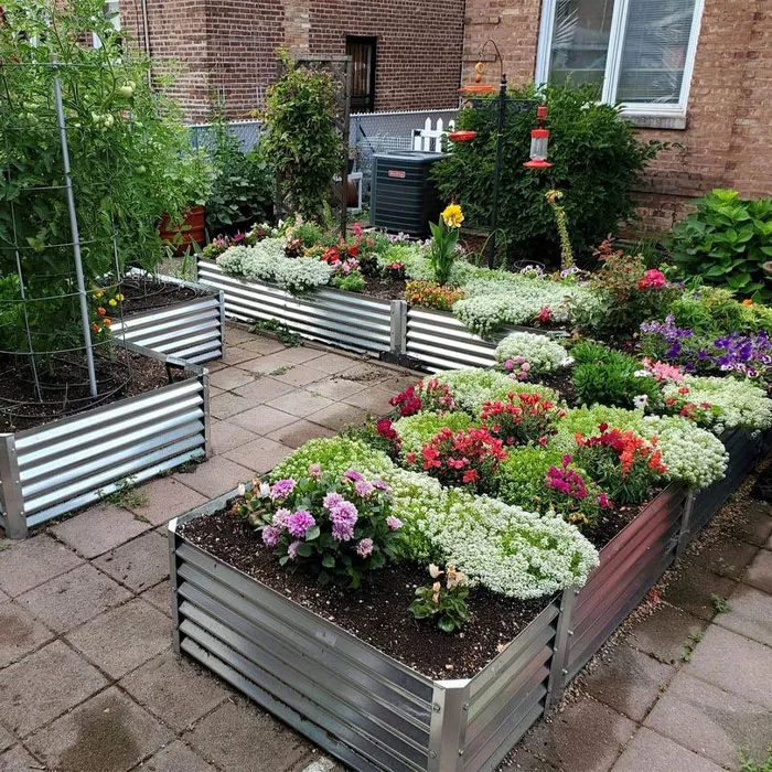 Metal Flower Bed Edging