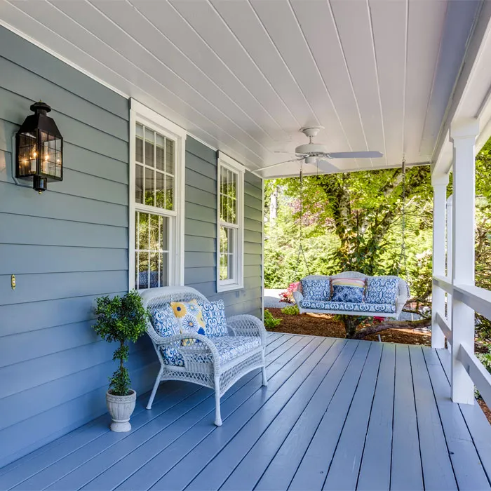Porch Swing Is Always A Good Idea