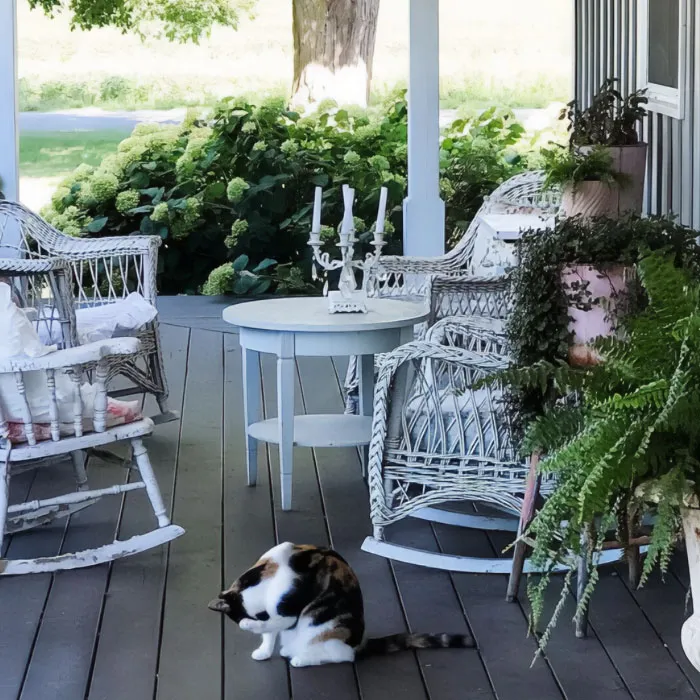 Add A Small Bistro Table