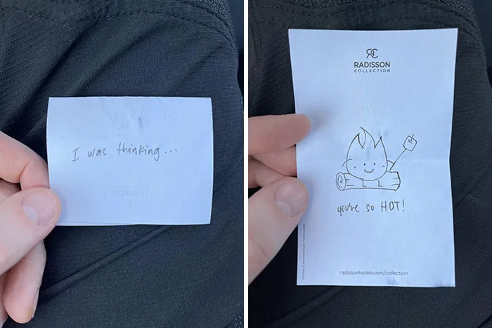 Wife Adds Notes To My Packed Lunches. Today's Edition