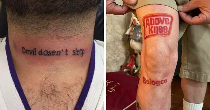 30 Failed Tattoos That People Didn’t Even Realize Were That Bad