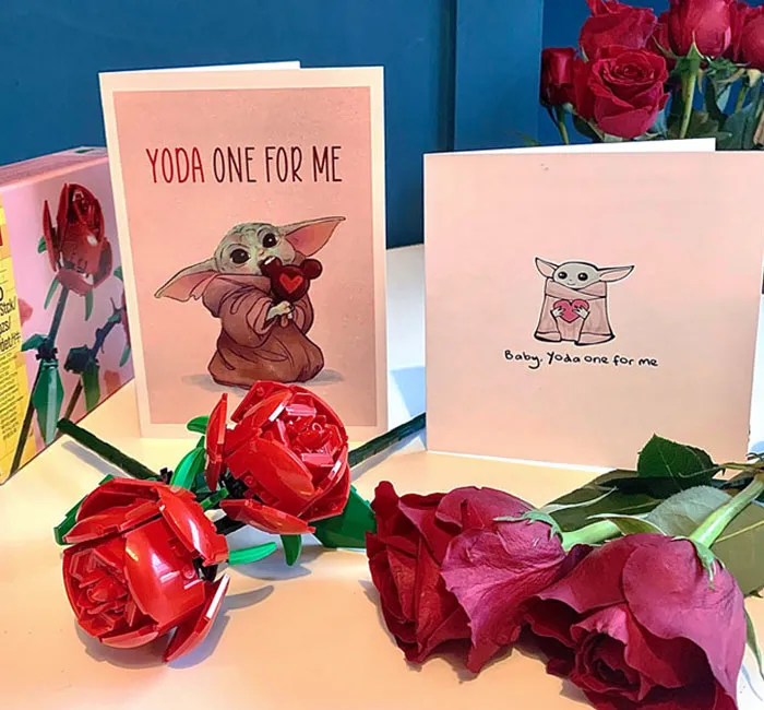 What My Girlfriend Gave Me For Valentine’s Day On The Left, And What I Gave Her On The Right. We Couldn’t Stop Laughing