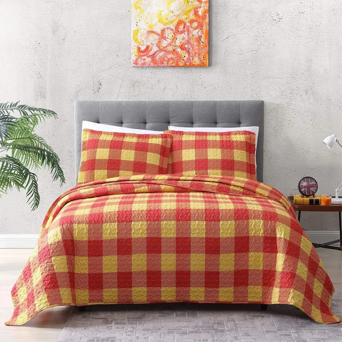 Boho Vibes With Two-Tone Gingham Check Pattern