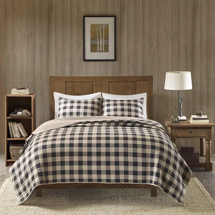 Add Some Drama with Black and White Buffalo Checks