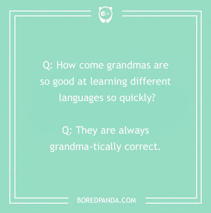 153 Grandma Jokes Even Your Granny Would Find Lovely