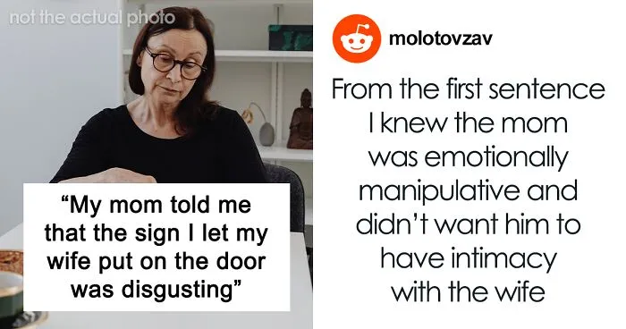 Husband Livid After Wife Leaves A Sign To Keep MIL Out Of Their Bedroom, Realizes His Mistake