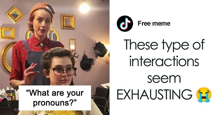 People Are Boggled By “Exhausting” Conversation Between Hairdresser And Client That Went Viral